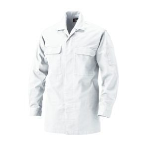 1401オープンシャツ-ホワイト