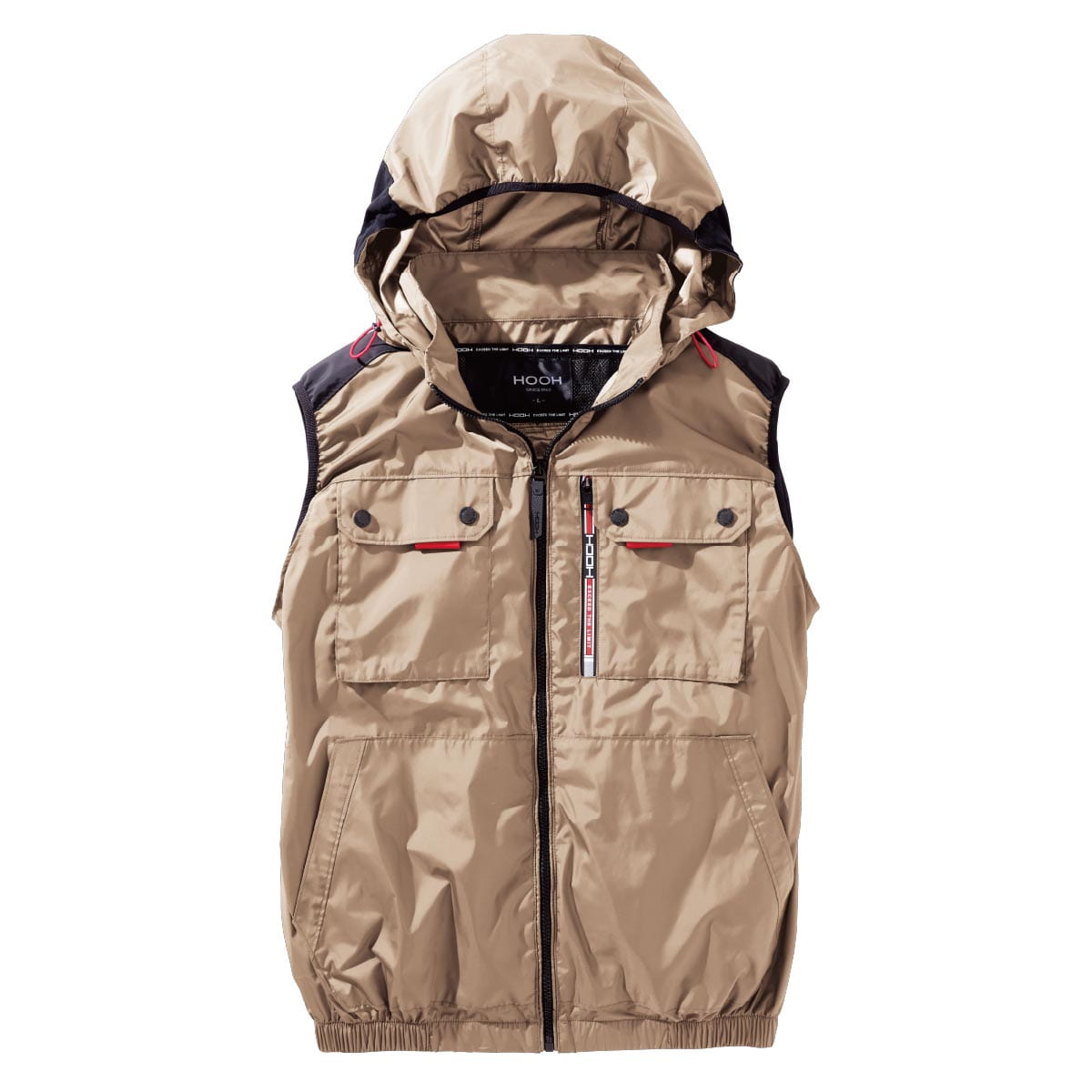 V1129ミドルファンフードベスト - 画像 (6)