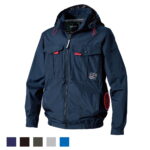 V1212サイドファン長袖フードジャケット