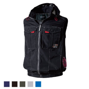 V1219サイドファンフードベスト