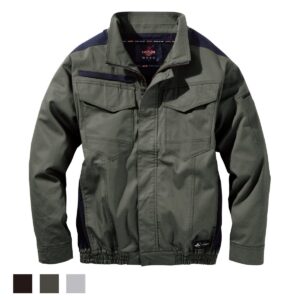 V4252 難燃ミドルファン長袖ブルゾン【薄手】